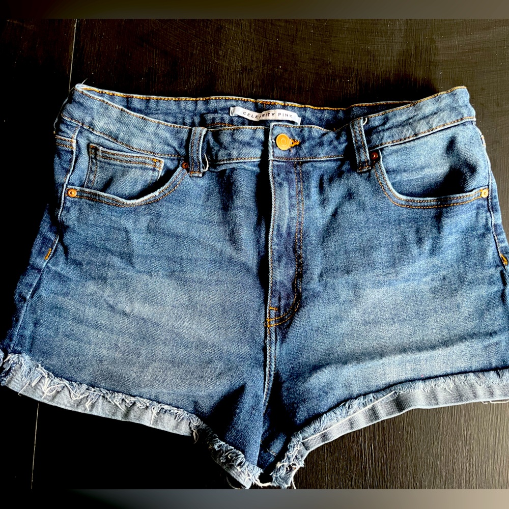 Celebrity Pink Jean Shorts - Size 19